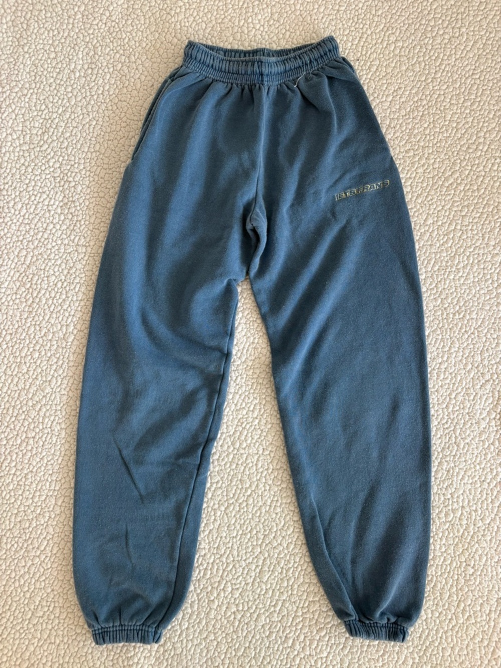 Unbranded Blue Fleece Jogger Pants